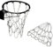 Bssowe Basketballnetz Ersatz, Basketballnetz Kette, Basketballkorb Netz, Metall Basketballnetz, Basketballnetz Im Freien für Indoor Basketballplatz, Campus Basketballplatz, Langlebiges