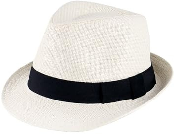 XPJYUA Fedora hatt herr stor storlek halmhatt för män, melon hatt, sommar halmhatt, herrhatt, Fedorahatt för dam, stor hatt för kvinnor