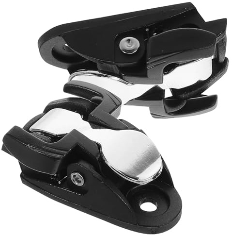 ABOOFAN 2 Piezas Hebillas para Patines de Línea y Roller de Fácil y Reemplazo Rápido Accesorios Resistentes y Compatibles Mayoría de Zapatos de Skate