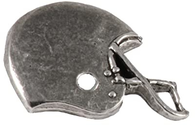 Football Helmet Pin, Helmet, Pins, Lapel, Brooch, Hat, Gridiron, American Football, Pigskin, Football Player, Pewter, Over 100 Sports Designs Available, Made in the USA. A521