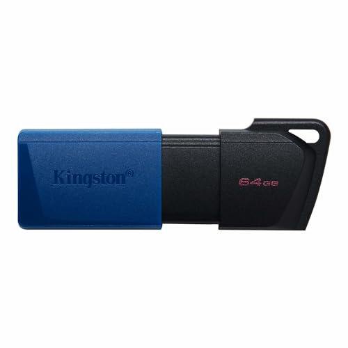 Kingston DataTraveler Exodia M PenDrive USB 3.2 Gen 1 DTXM/64GB x 2 (Nero + Blu)