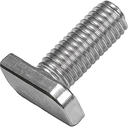 SCREW REBEL Hammerkopfschrauben Edelstahl A2-70, M10 x 25-25 Stück für Photovoltaik und Solar, TYP 28/15