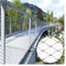 DTVEW 304 Edelstahl-Seilnetz, Multifunktionales Metallgeflecht 1,5mm Drahtdurchmesser, Absturzsicherungsnetz In Großer Höhe, für Football Field Garden (Color : Mesh 5cm, Size : 0.8x15m/2.6x49.2ft)