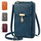VOBUKE Handytasche mit Geldbörse zum Umhängen RFID Schutz Handy Tasche Damen Umhänge Leder Kleine Handy Umhängetasche Crossbody Schultertasche mit 12 Kartenfächer für Handy Unter 7,2 Zoll