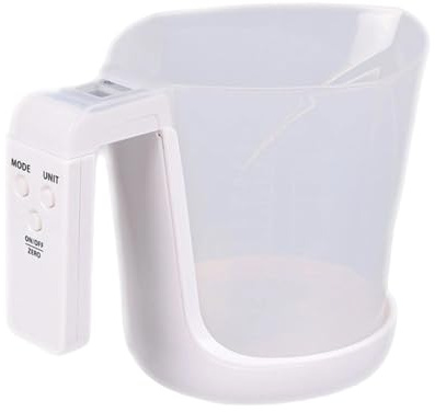 Bilancia Da Cucina Digitale Precisione Con Strumento Pesatura Con Misurino 1000 Ml Per Liquidi E Solidi Strumento Pesatura Campeggio All'aperto Resistente