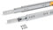 LouMaxx Kugelvollauszug Schubladen Softclose - 2er Set (1 Paar) Schubladenschienen Vollauszug 450mm – Schubladen Auszüge für Softclose Schublade - Teleskopschienen