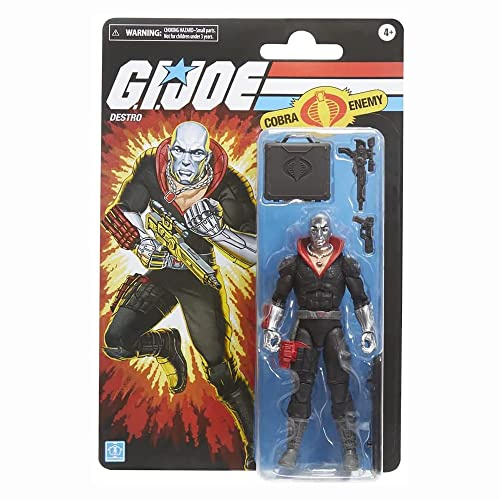 G.I. JOE Classified Retro Carded Animated Destro 6 Action Figure