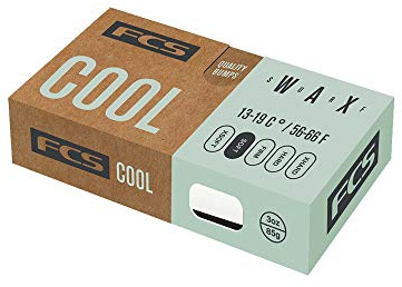 FCS Surf Wax Cool - Cera de Surf - Blanco