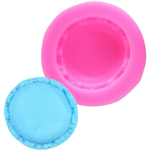 Silicone Moulds 3Pcs Macaron Shape Silicone Mold Fondant Cake Chocolate Diy Baking Tools
