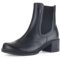 Gabor Damen Chelsea Boots, Frauen Stiefeletten,Best Fitting,uebergangsschuhe,uebergangsstiefel,Schlupfstiefel,flach,Bootee,schwarz,38.5 EU / 5.5 UK