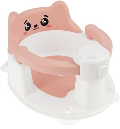Doiyislem Asiento De Baño Para Bebés Que Ya Se Sientan - Silla de Baño Antideslizante para Bebés con Ventosas | Silla Con Ventosas Imprescindible Para 6-24 Meses Padres Primerizos Cuidadores