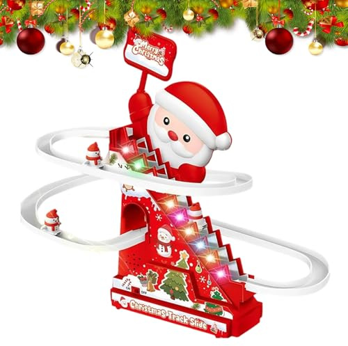 Juguete tobogán para escaleras - Rampa de juego portátil, diseño ligero y plegable, juegos creativos en interiores, estructura de escalada inmersiva, configuración emocionante que fomenta