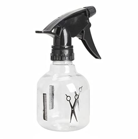 Pulverizador de peluquería: botella pulverizadora de agua portátil multiuso de 300ml recargable para peinar e hidratar el cabello