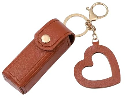 Estuche de Cuero para pintalabios, Organizador de Poliuretano de para