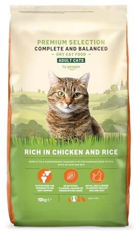 by Amazon Complete Croquettes Complètes Pour Chats Adultes, Riche En Poulet Et Riz, 1 X 10 (Anciennement une marque Lifelong, même produit)