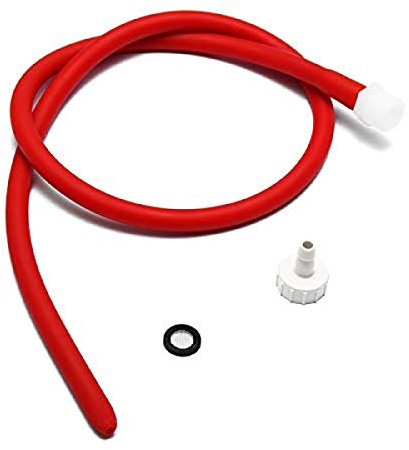 Young21 50/100 / 150Cm Detergente per Tubi A Clistere Lungo Douche Soffice Ugello in Silicone per La Pulizia degli Ugelli in Silicone - 50Cm