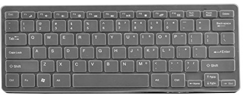 Ruilogod Teclado Negro 2.4G ratón óptico Combo Set Kit w película Protectora