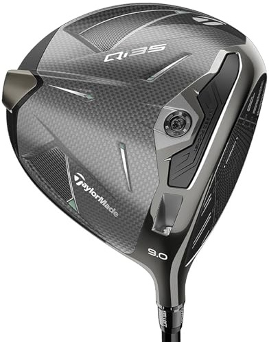 Taylormade Qi35 Driver Clubs de Golf pour Hommes, Gris Mat