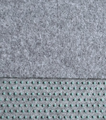 Rasenteppich Kunstrasen 133 cm Breite Farbe hellgrau (350 x 133 cm)