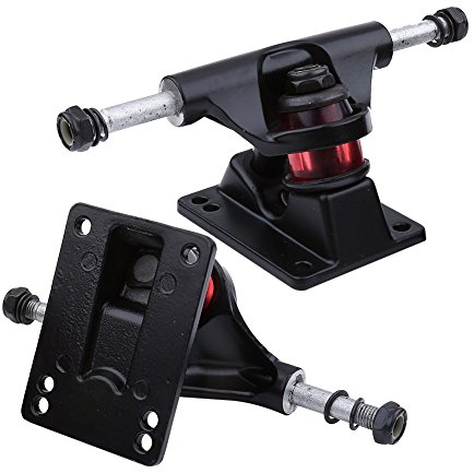 VGEBY 2 Stücke 150mm Pennyboard Achsen aus Magnesium- und Alulegierung Skateboard Brücke Achse Zubehör