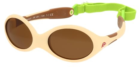 ActiveSol BABY Sonnenbrille 0–18 Monate, 100% UV-Schutz, BPA-frei, polarisiert, verstellbares Band, Prüfengel Bestnoten