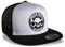 HELLMOTORS Road Skull Flexfit Snapback Cap Oldschool Kappe