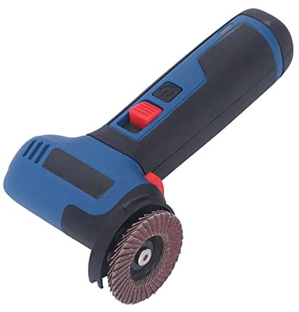 Smerigliatrice Angolare 6000 giri/min per Taglio e Rettifica di Piastrelle in Legno e Metallo, Diametro Disco 50 Mm, Smerigliatrice Elettrica al Litio Antiruggine 100-240 V