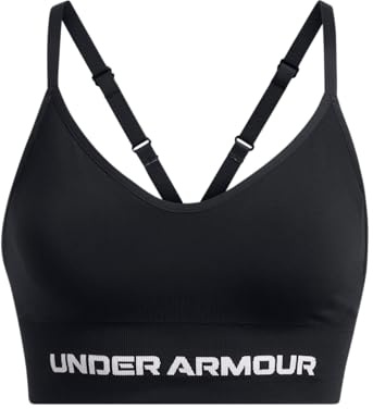 Under Armour Women's Vanish Seamless Low Bra Shirt Black
