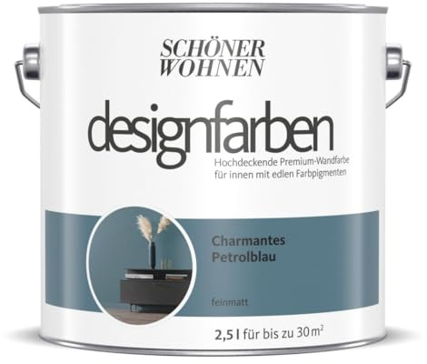 Schöner Wohnen Designfarbe Charmantes Petrolblau 2,5l