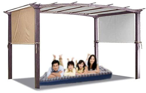 YDkjwjw Copertura per Gazebo per Tenda da Sole Impermeabile Tetto per Tenda Pergola Esterna Copertura Sostitutiva per Gazebo Tettoia per Patio Copertura Superiore per Cortile Giardino
