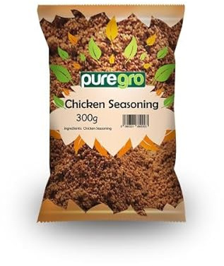Puregro Chicken Seasoning 300g |Pack of 1| Perfect Blend | Aromatic Spice | Premium Quality & Safety Standards.