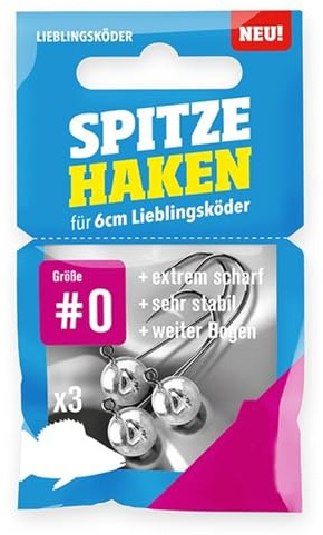 Lieblingsköder Spitze Haken #0 2g