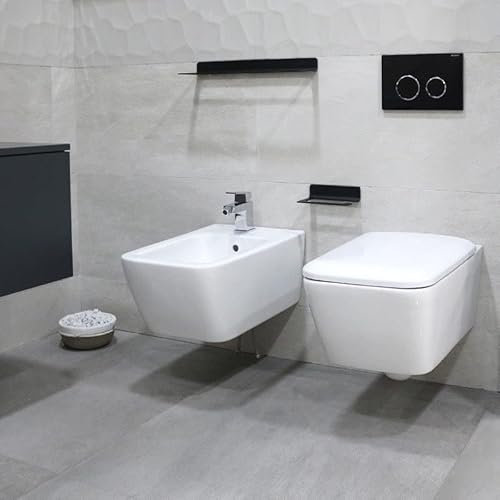 Geberit WC sospeso Icon Square Rimfree Sedile ammortizzato Incluso