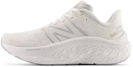 New Balance Women's Fresh Foam X Kaiha Road V1 Running Shoe, White/Quartz Grey/Silver Metalic, 11 M