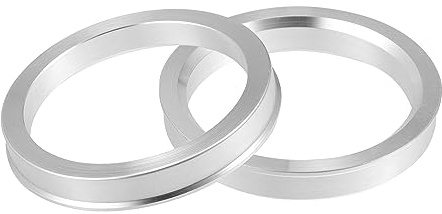 QUARKZMAN Anillos Centradores 2Uds para Buje Coche Aleación Aluminio