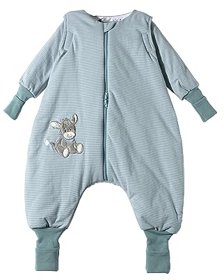 Sterntaler Schlafsack mit Beinen und abnehmbaren Ärmeln 80/86 Esel Emmi