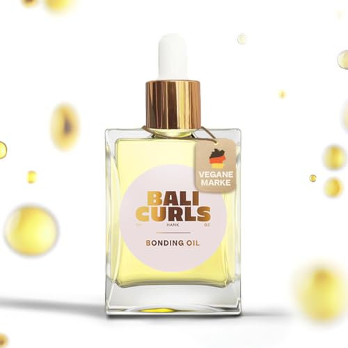 BALI CURLS Bonding Oil – Leichtes Haaröl ohne Silikone – Feuchtigkeitsspendendes Haar Öl zur Pflege von Locken – Hair Oil für trockenes Haar – Für geschmeidige und glänzende Haare – 30ml