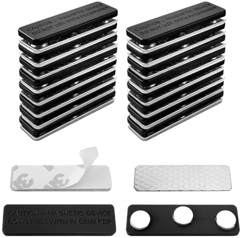 Set de imanes para mosquitero de ventana – Fuertes imanes de neodimio autoadhesivos para la fijación de protección contra insectos, sin necesidad de taladrar, reutilizables, para ventanas y puerta de