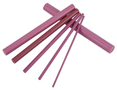 Ensemble de Pierres à Aiguiser, 6 Pièces 3000 Grains Rubis Pierre à Aiguiser Pierre à Aiguiser Rubis Abrasifs Polissage Huile Pierre Aiguiseur pour Aiguiser Burin Gouge, Couteau