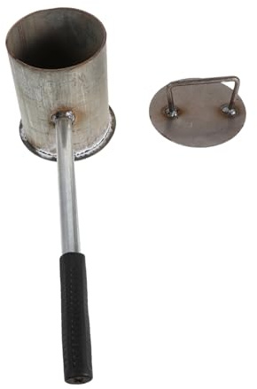 DINHEAROM Carbon Extinguisher Pot for Outdoor Fire Safety Steel Fire Suppressing Urn Extinguishing Pot for Bbq