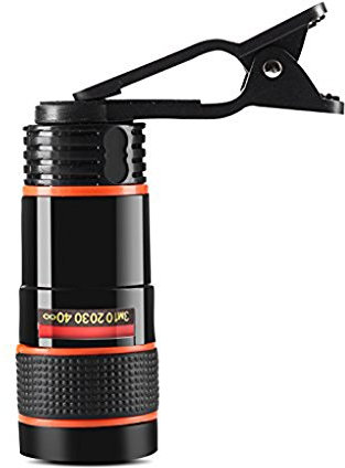 Stebela Universal-8x optischer Zoom Teleskop-Objektiv Lupe Zellen-Handy-Kamera-Objektiv für iPhone Samsung Huawei