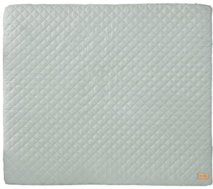 roba Wickelauflage soft roba Style - 85 x 75 cm - Wickeltischauflage abwaschbar - Baby Wickelunterlage gesteppt - Frosty Green