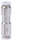 DONGKER CO2 Check Valve,6mm Aquarium Way Check Valves Stainless Steel Anti-Backflow Non-Return for Fish Tank Aquarium Air Pump