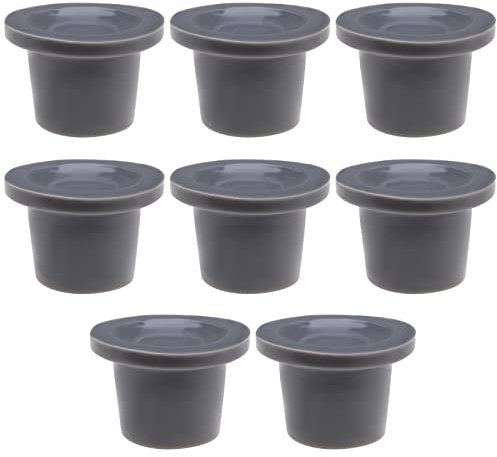 The Lord of the Tools 8 Stück Gummifüße rutschfeste Duschsitze Füße Wanne Transferbänke Saugnapf Füße für Badezimmer Bänke Duschstühle Badezimmer Transferhocker