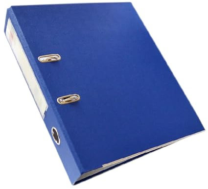 ZRHWSPD Kontoauszugsordner Punch Hole Folder Office Binder with Clip Glitter Lever Arch File Document Organizer Folders(Blue)