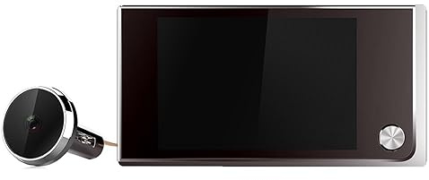Färgskärm 3,5 Tum LCD Digital Dörrklocka 120 Graders Dörröga Elektronisk Titthålsdörr Kameravisare Utomhusdörrklocka Tydlig Display Skydd Alla Väder