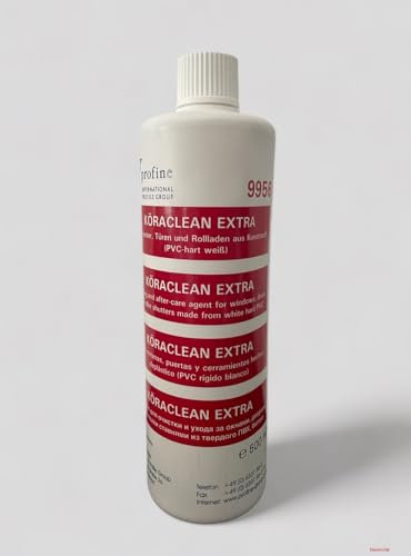 KÖRACLEAN Fensterreiniger Kunststoffreiniger Extra 9956 weiß Kunstostoff Reiniger Made in Germany 500ml