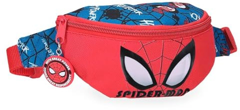 Marvel Spiderman Authentic Riñonera Rojo 27x11x6,5 cms Poliéster L