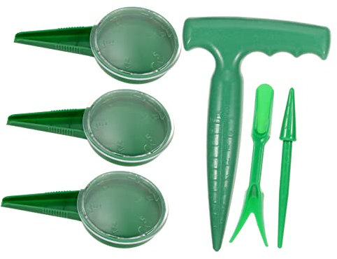 OFFSCH Set Giardinaggio Seminatrice Portatile Attrezzo Semina Diffusore Di Semi in Plastica Leggero E Facile Da Usare Seminatrice Disseminazione