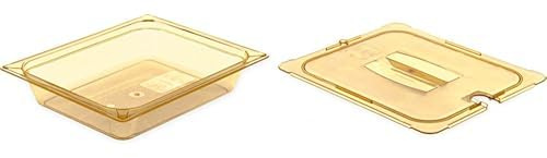 Bundle of Carlisle FoodService Products StorPlus Gastronorm High-Heat Half-Size Food Pan